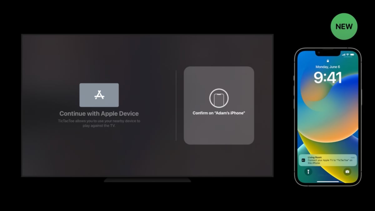 tvOS 16 cross-device tvOS 16 cross-device
