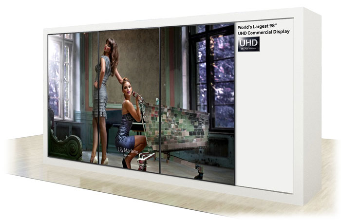 Click to enlarge UHD video wall