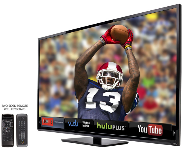 Click to enlarge Vizio’s new large-size TVs
