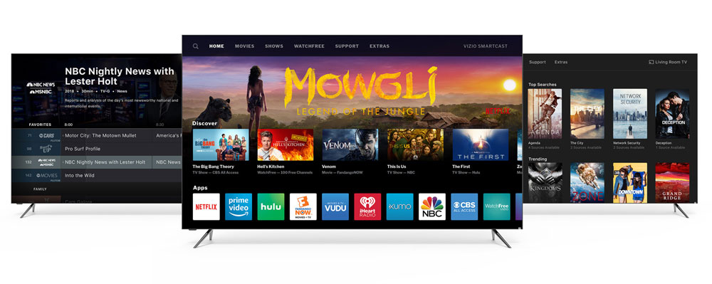 Vizio 2019 TV line-up Vizio 2019 TV line-up