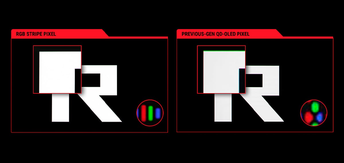 V-Stripe QD-OLED