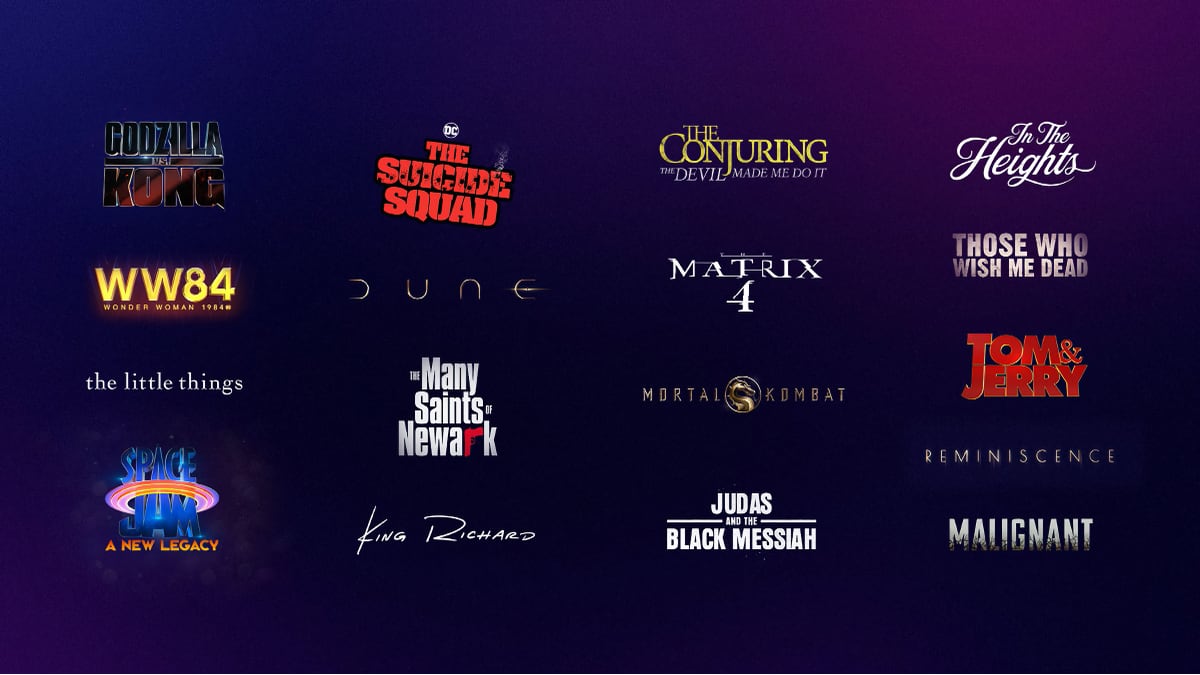 Warner Bros 2021 movies