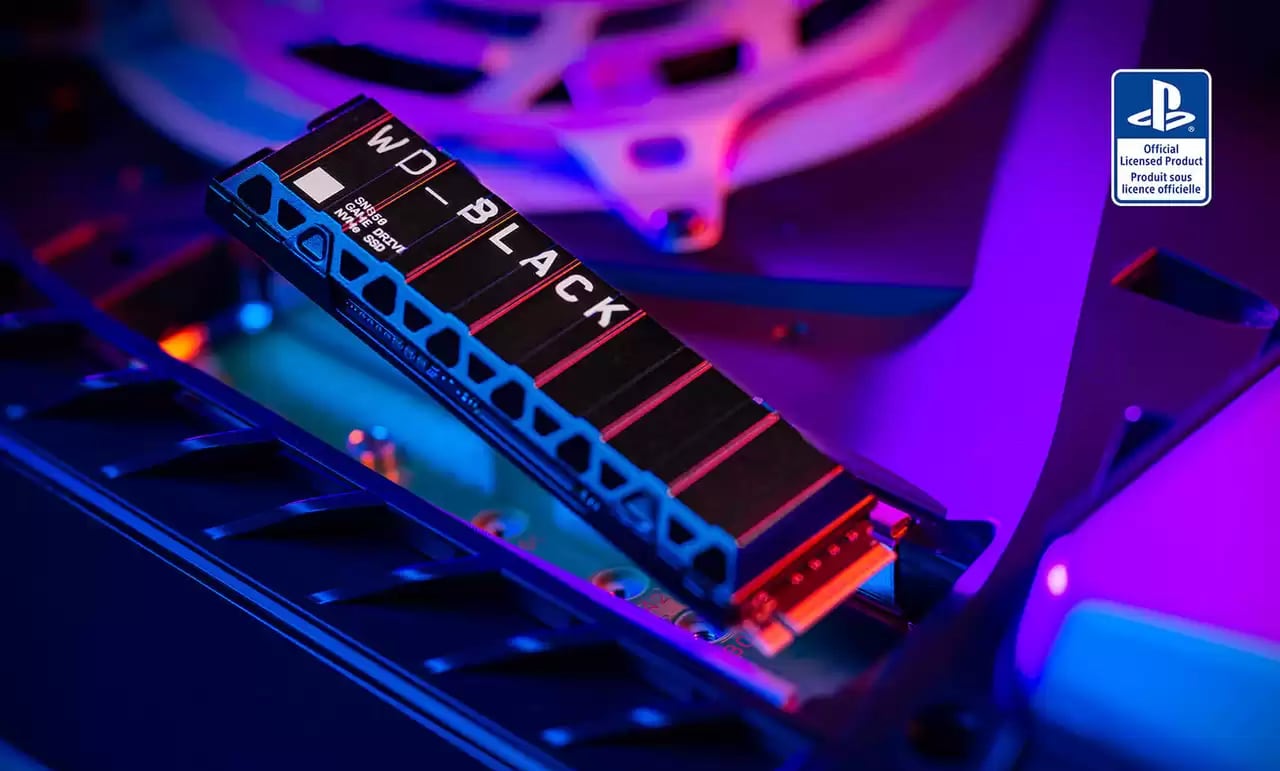 PS5 licensed SSD