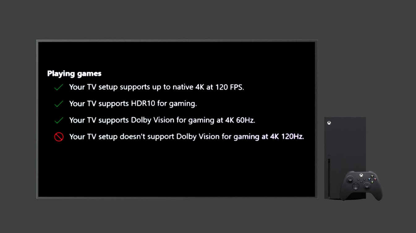 Dolby Vision 120Hz Xbox