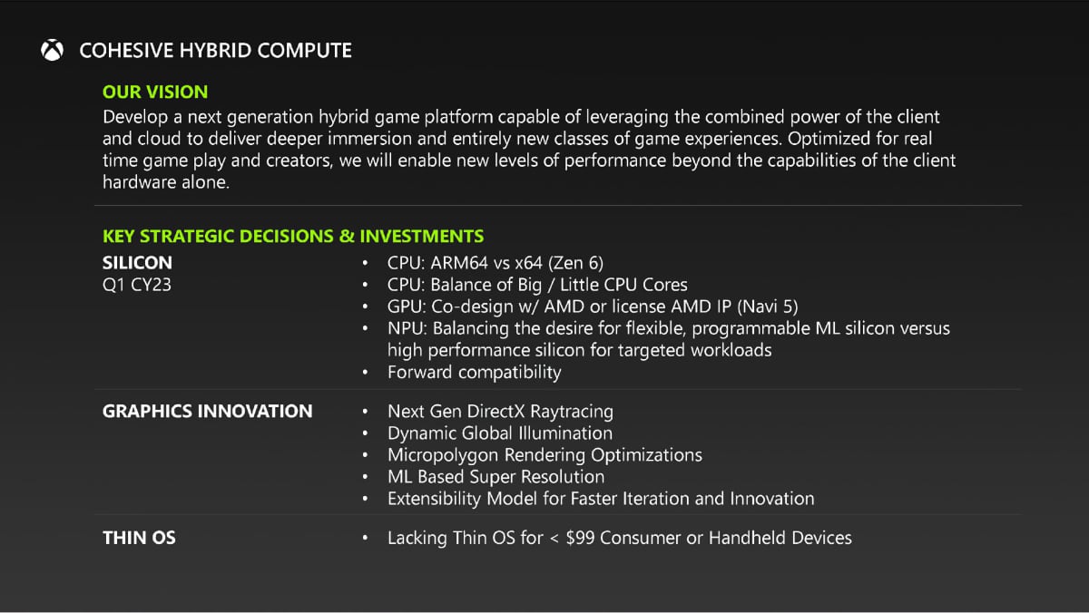 Next-gen Xbox Next-gen Xbox