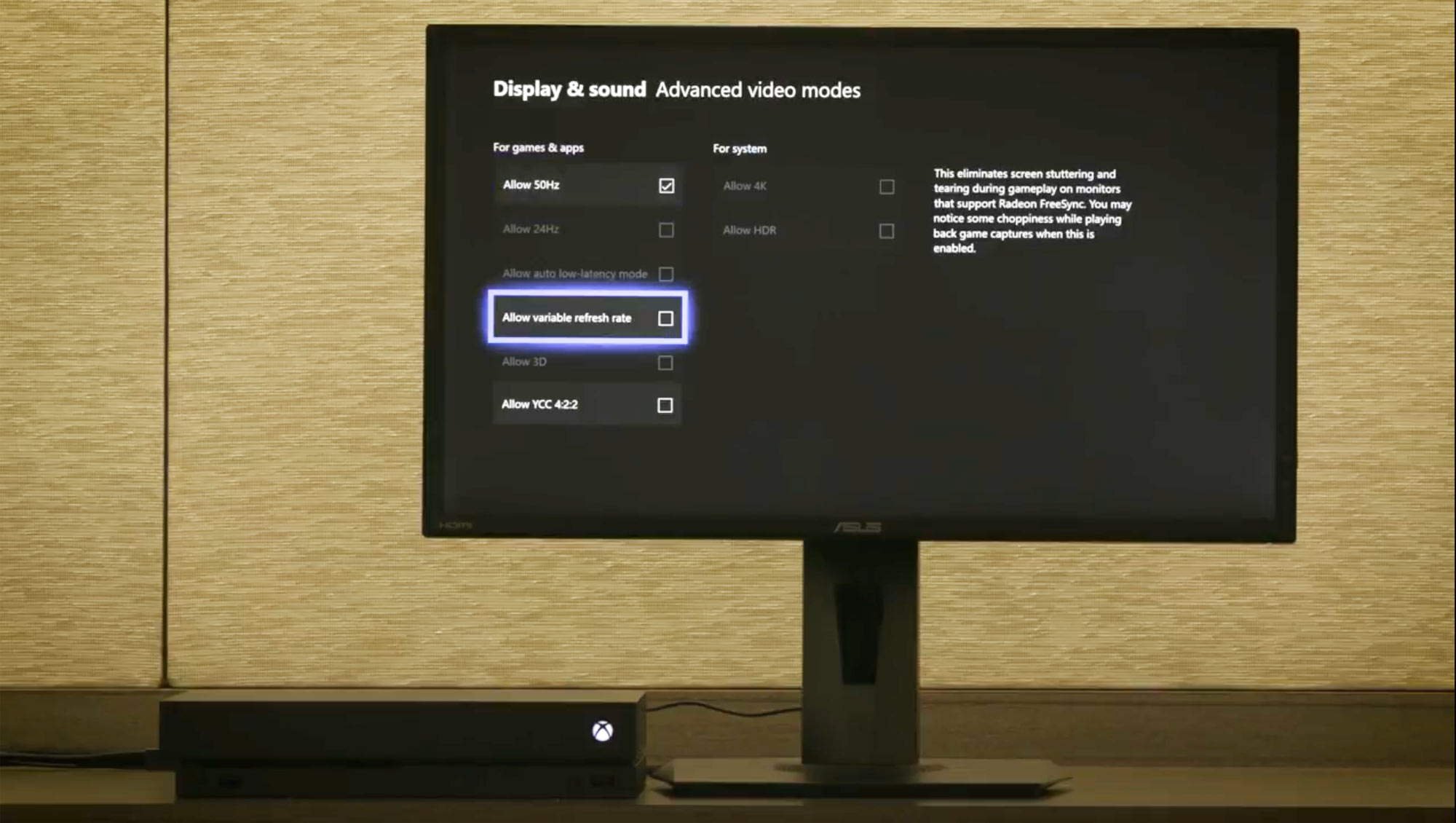 Effectiviteit Gezamenlijke selectie Wennen aan Xbox One S & X to gain FreeSync, 1440p & HDMI 2.1's ALLM feature -  FlatpanelsHD