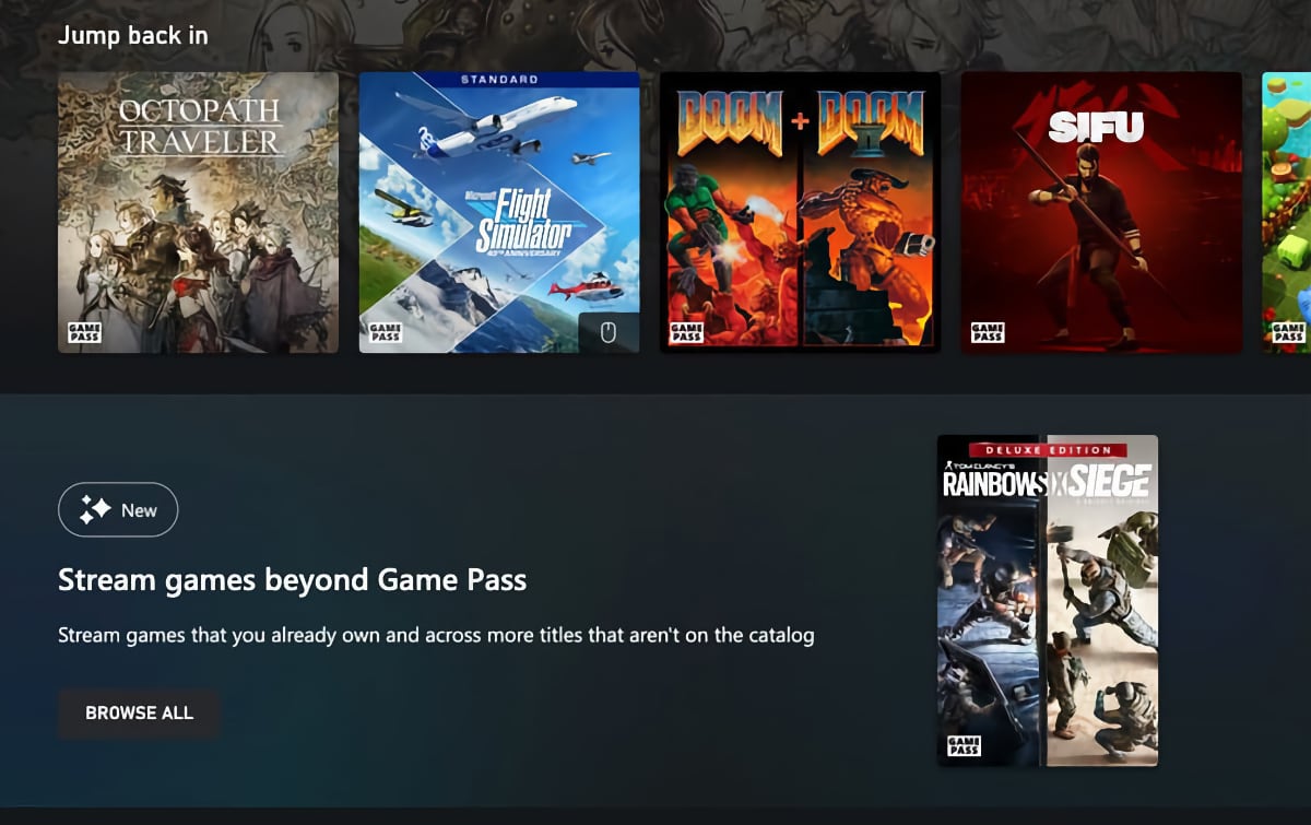 Xbox Stream you own games Xbox Stream you own games