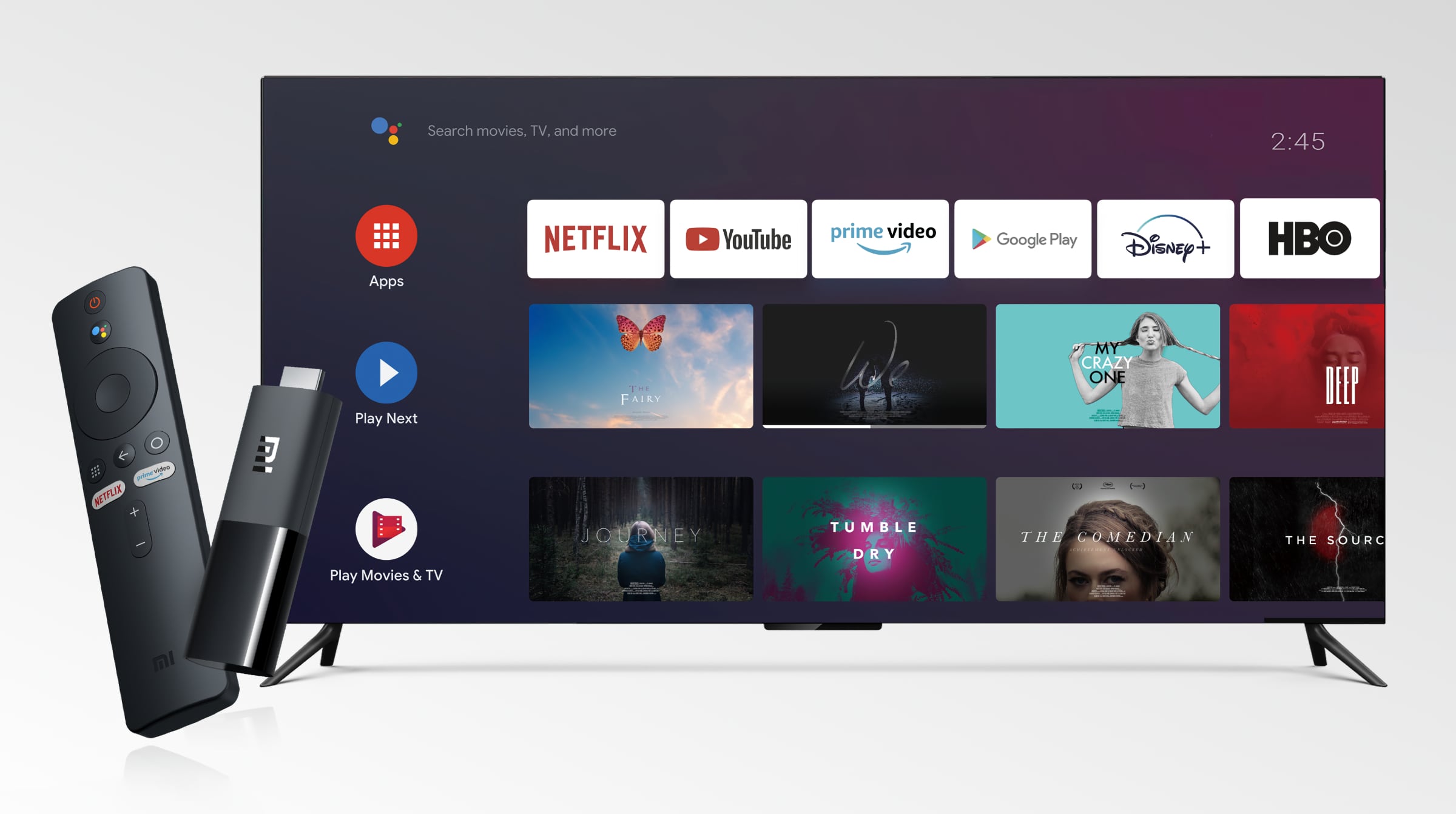 Xiaomi launches Android TV on a stick with HD - FlatpanelsHD