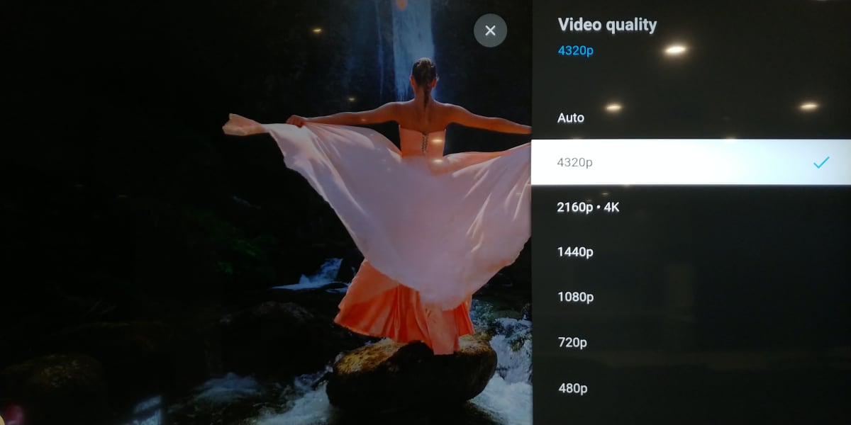 YouTube 8K on 8K TV YouTube 8K
